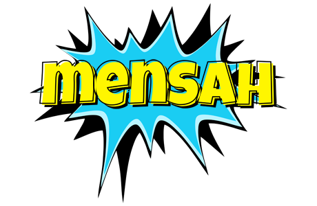 Mensah amazing logo