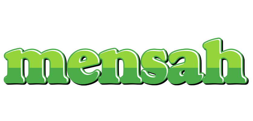 Mensah apple logo