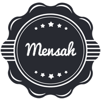 Mensah badge logo