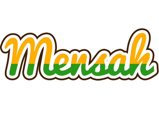 Mensah banana logo