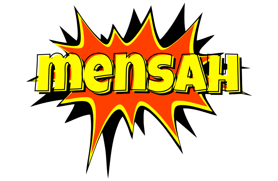 Mensah bazinga logo