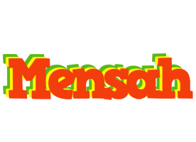 Mensah bbq logo