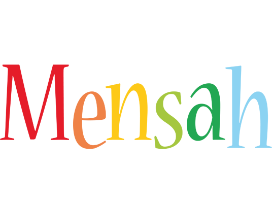 Mensah birthday logo