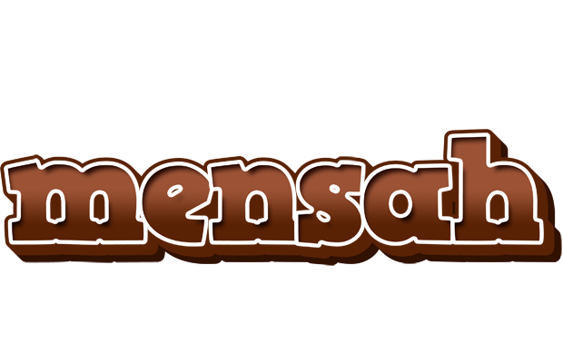 Mensah brownie logo