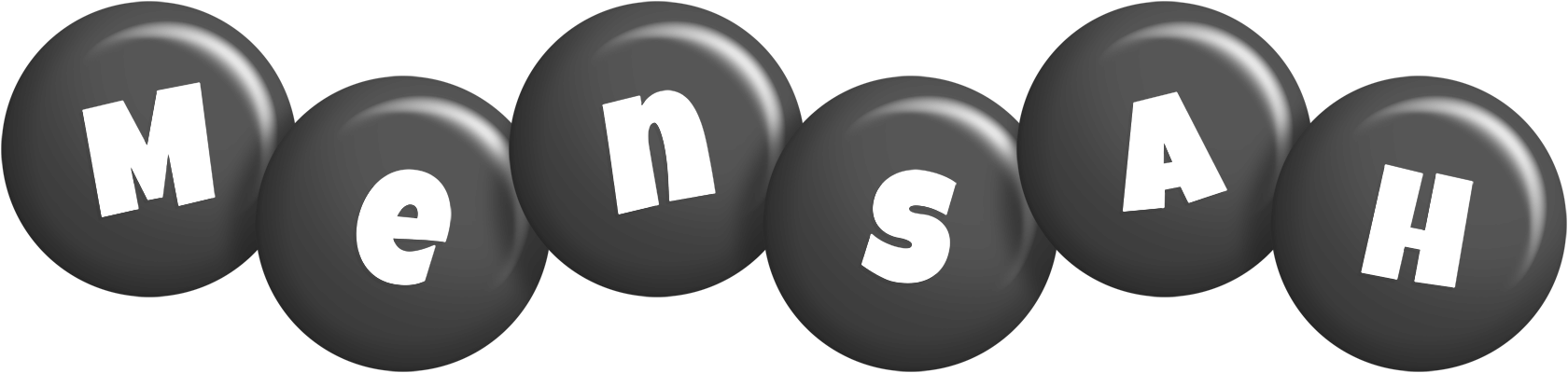 Mensah candy-black logo