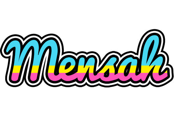 Mensah circus logo