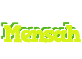 Mensah citrus logo