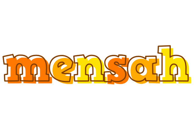 Mensah desert logo