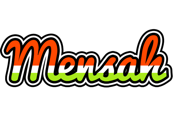 Mensah exotic logo