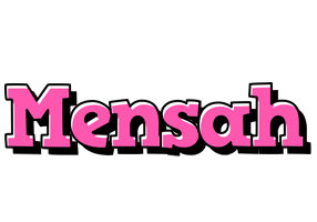 Mensah girlish logo