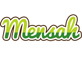 Mensah golfing logo