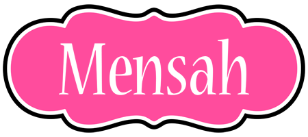 Mensah invitation logo