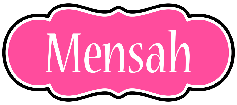 Mensah invitation logo