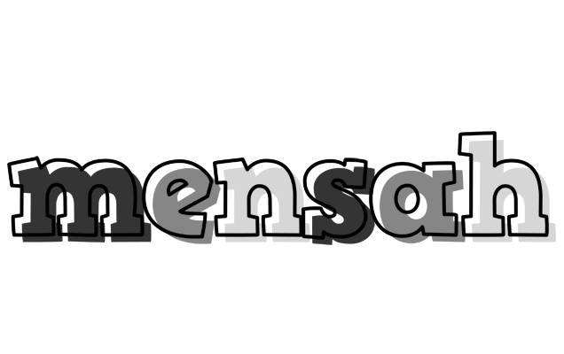 Mensah night logo
