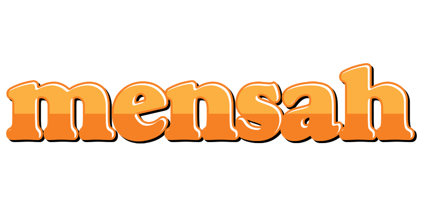 Mensah orange logo