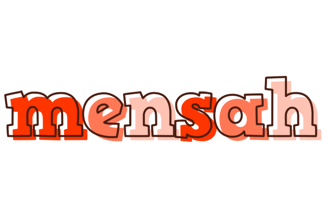 Mensah paint logo