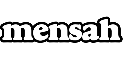 Mensah panda logo