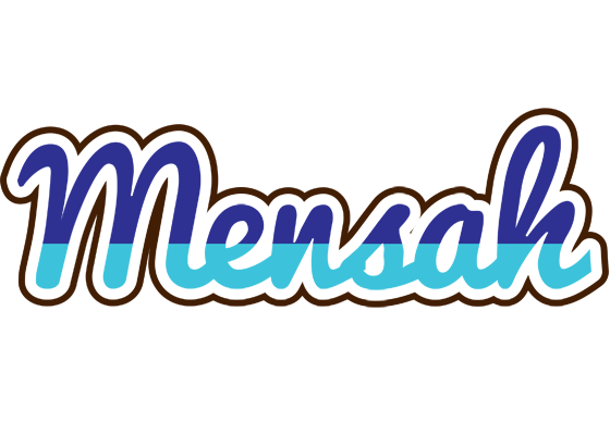 Mensah raining logo