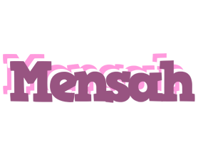 Mensah relaxing logo