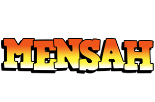 Mensah sunset logo