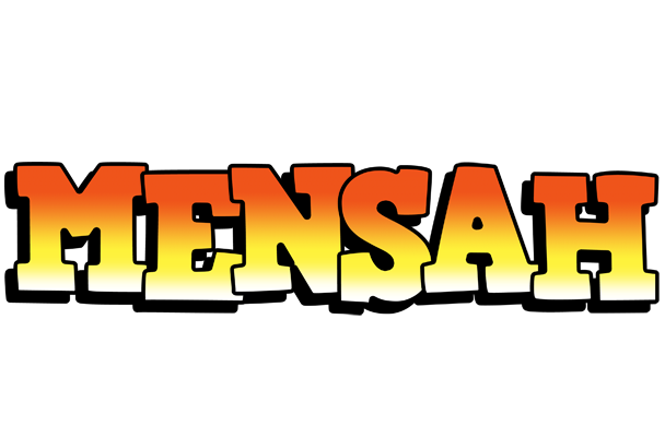 Mensah sunset logo