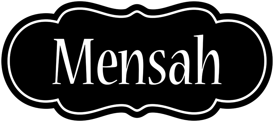 Mensah welcome logo