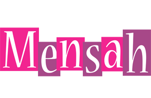 Mensah whine logo