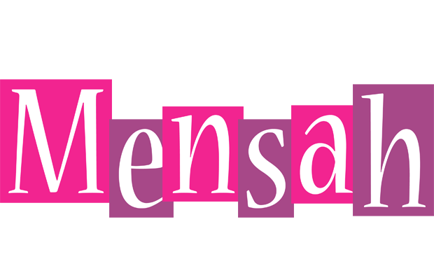 Mensah whine logo