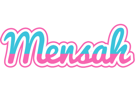 Mensah woman logo