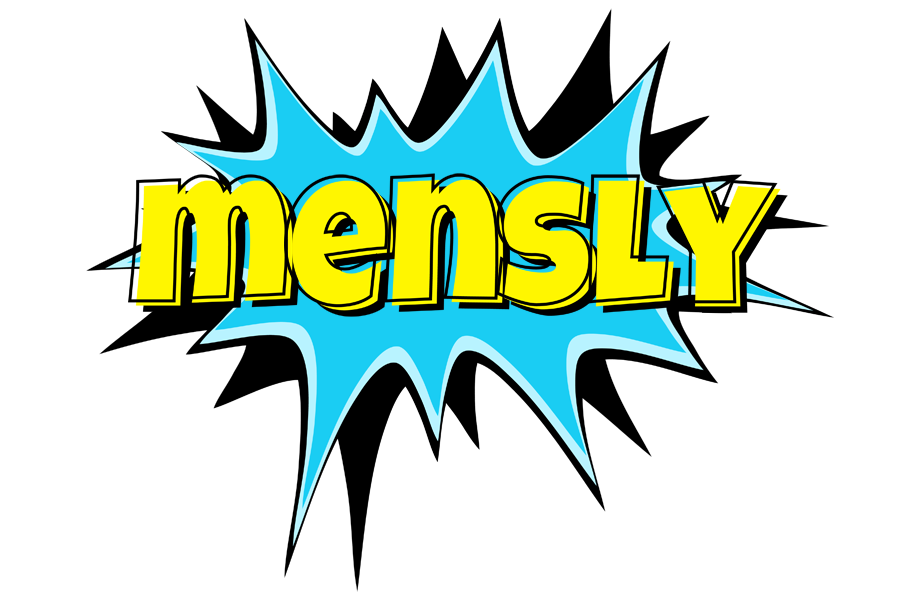 Mensly amazing logo