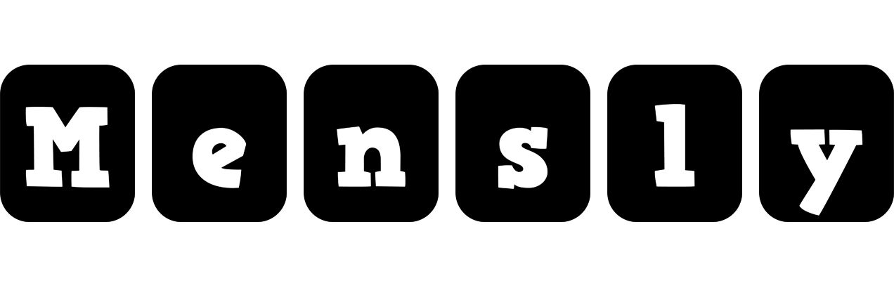 Mensly box logo