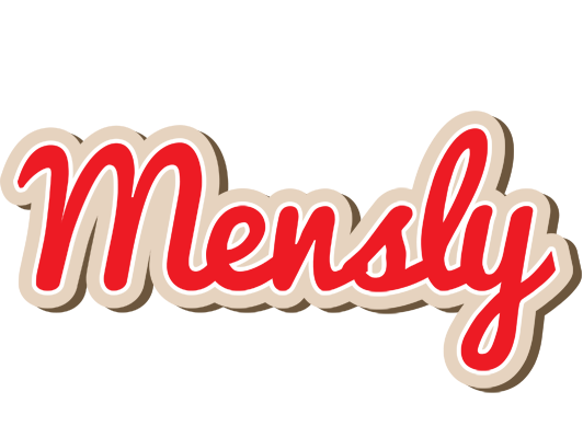 Mensly chocolate logo