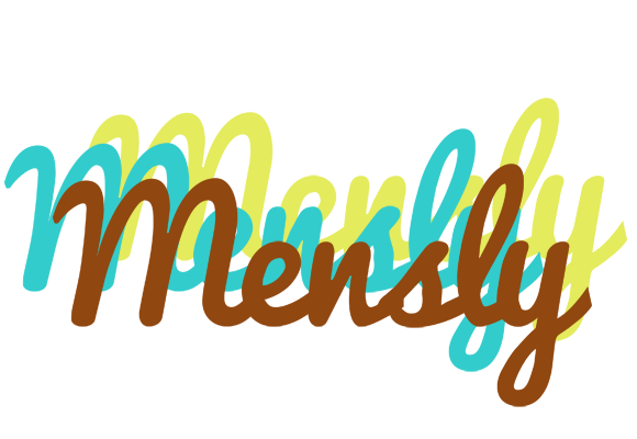 Mensly cupcake logo