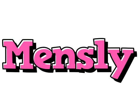 Mensly girlish logo