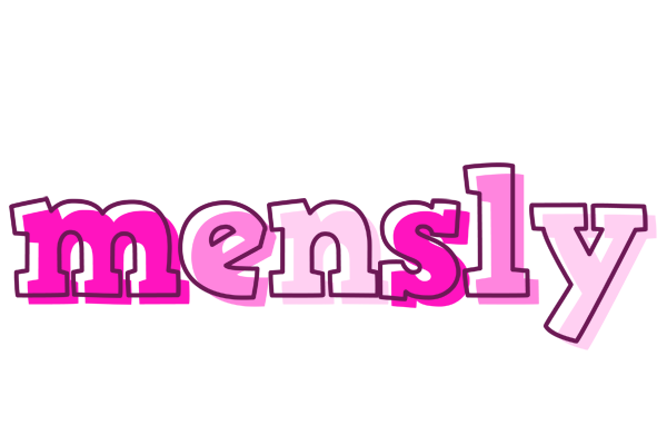 Mensly hello logo