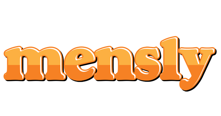 Mensly orange logo