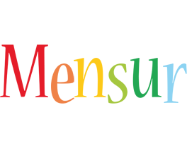 Mensur birthday logo