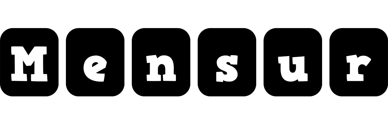 Mensur box logo