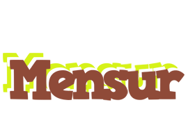 Mensur caffeebar logo