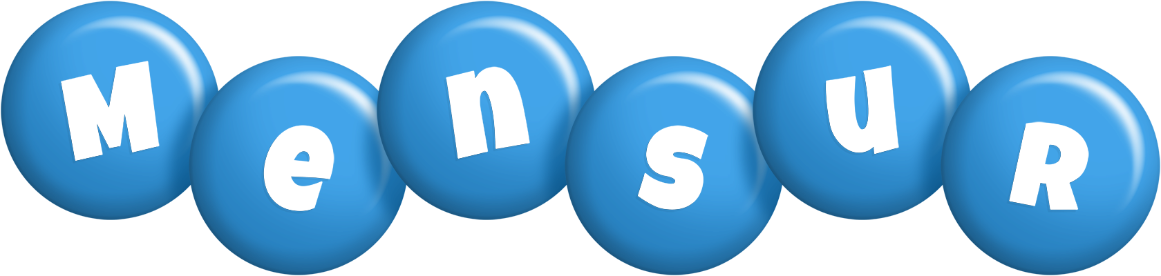 Mensur candy-blue logo