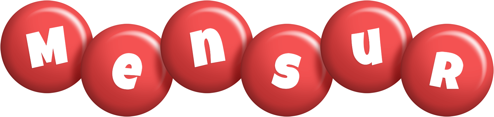 Mensur candy-red logo