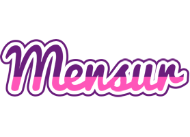 Mensur cheerful logo