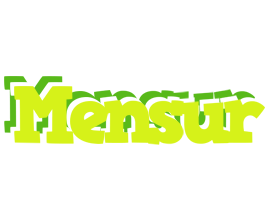 Mensur citrus logo