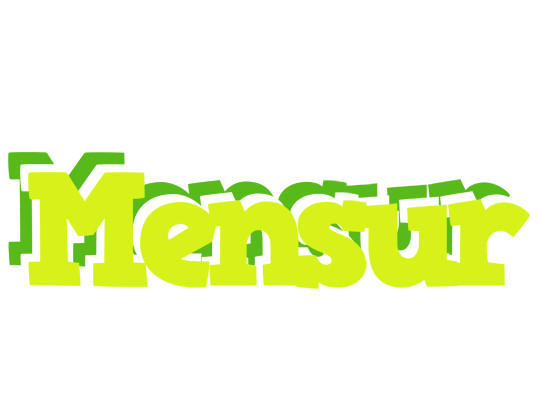 Mensur citrus logo