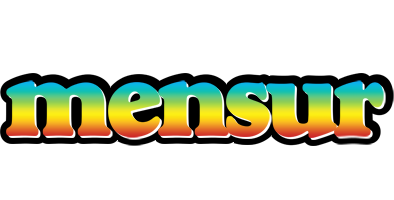 Mensur color logo