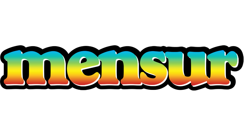 Mensur color logo
