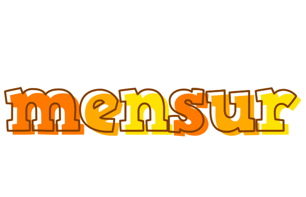 Mensur desert logo