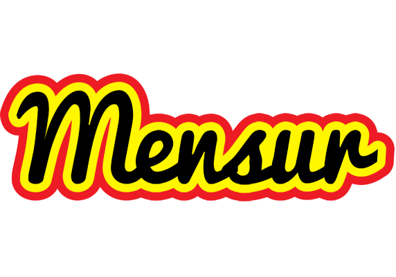 Mensur flaming logo