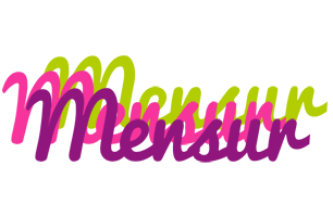 Mensur flowers logo