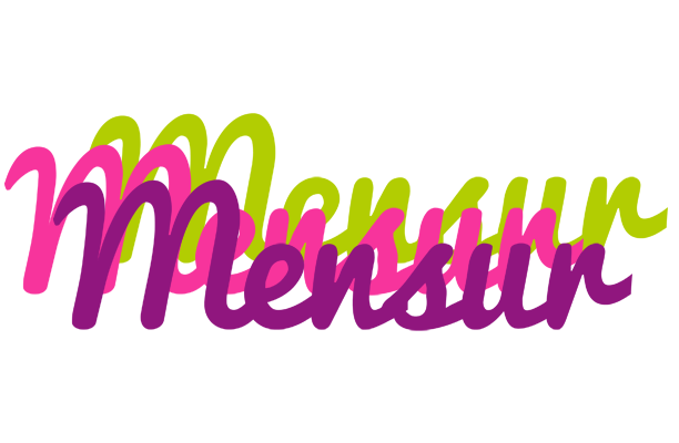 Mensur flowers logo